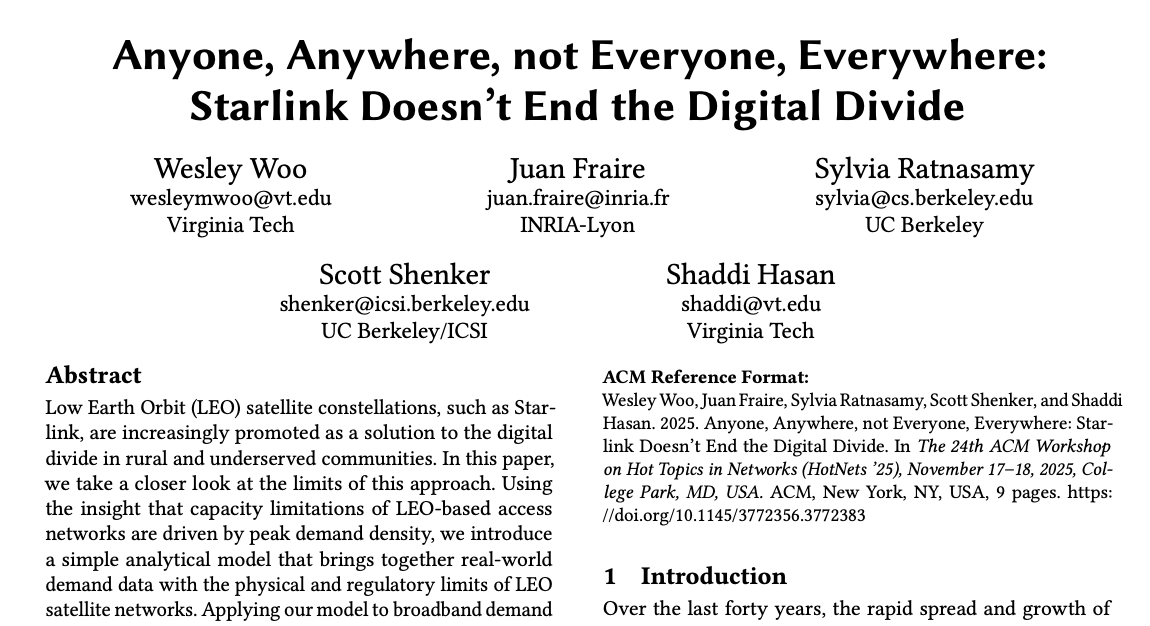 Conference presentation